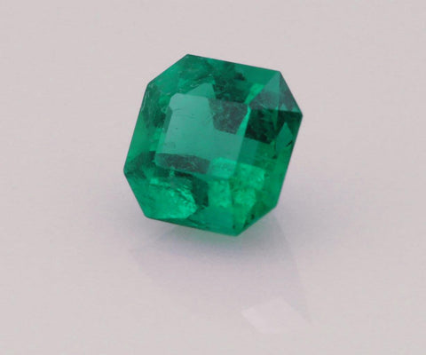 Emerald cut emerald 0.56ct