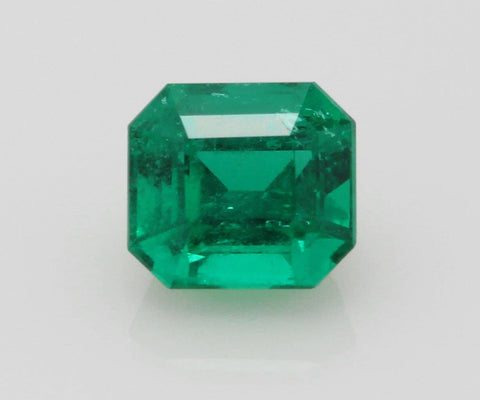 Emerald cut emerald 0.72ct