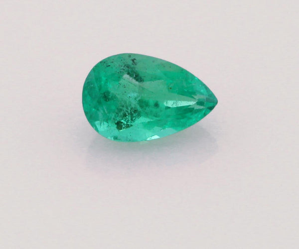 Natural Colombian Emerald - Pear Cut - 0.42 ct - 100091-11