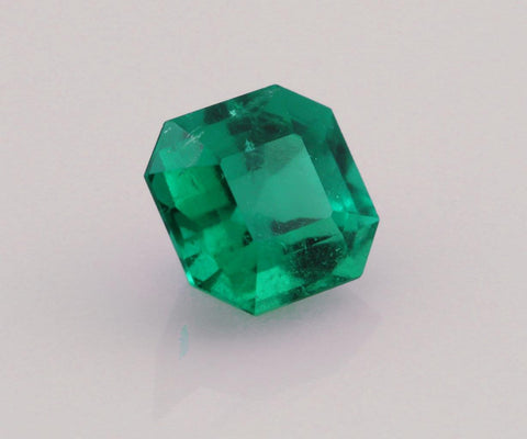 Emerald cut emerald 0.73ct