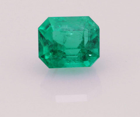 Emerald cut emerald 0.69ct