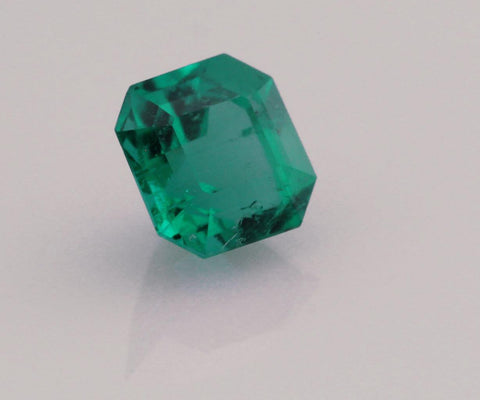 Emerald cut emerald 0.62ct