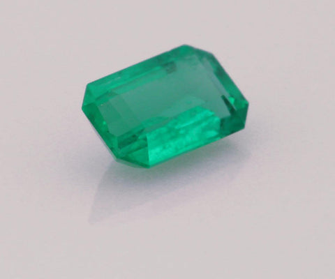 Emerald cut emerald 0.54ct