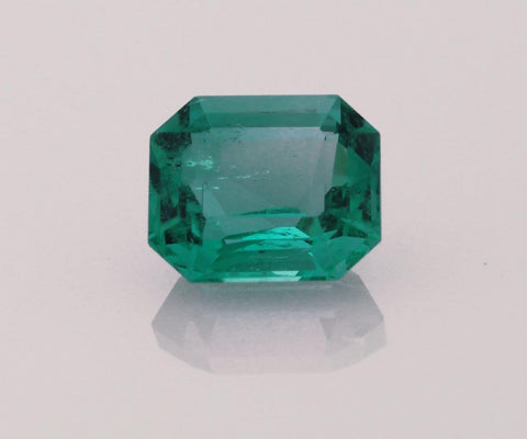 Emerald cut emerald 0.68ct