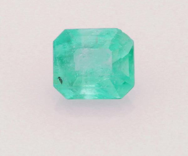 Emerald cut emerald 0.63ct