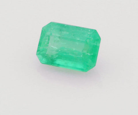 Natural Colombian Emerald - Emerald Cut - 0.78 ct - 100345-11