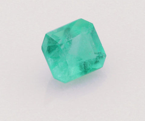 Emerald cut emerald 0.71ct