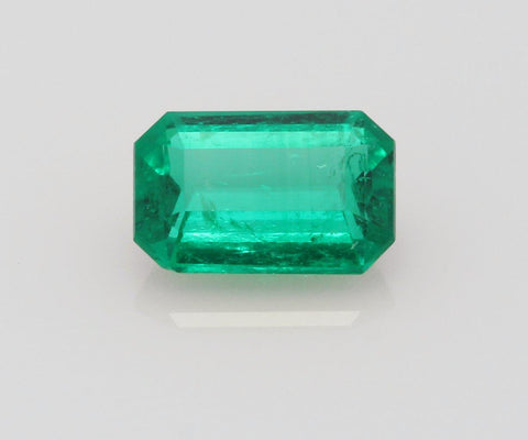 Emerald cut emerald 0.57ct