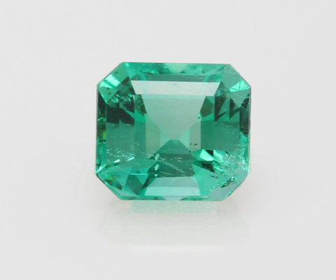 Emerald cut emerald 0.73ct