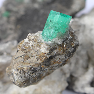 Colombian Emerald - Mineral Specimen